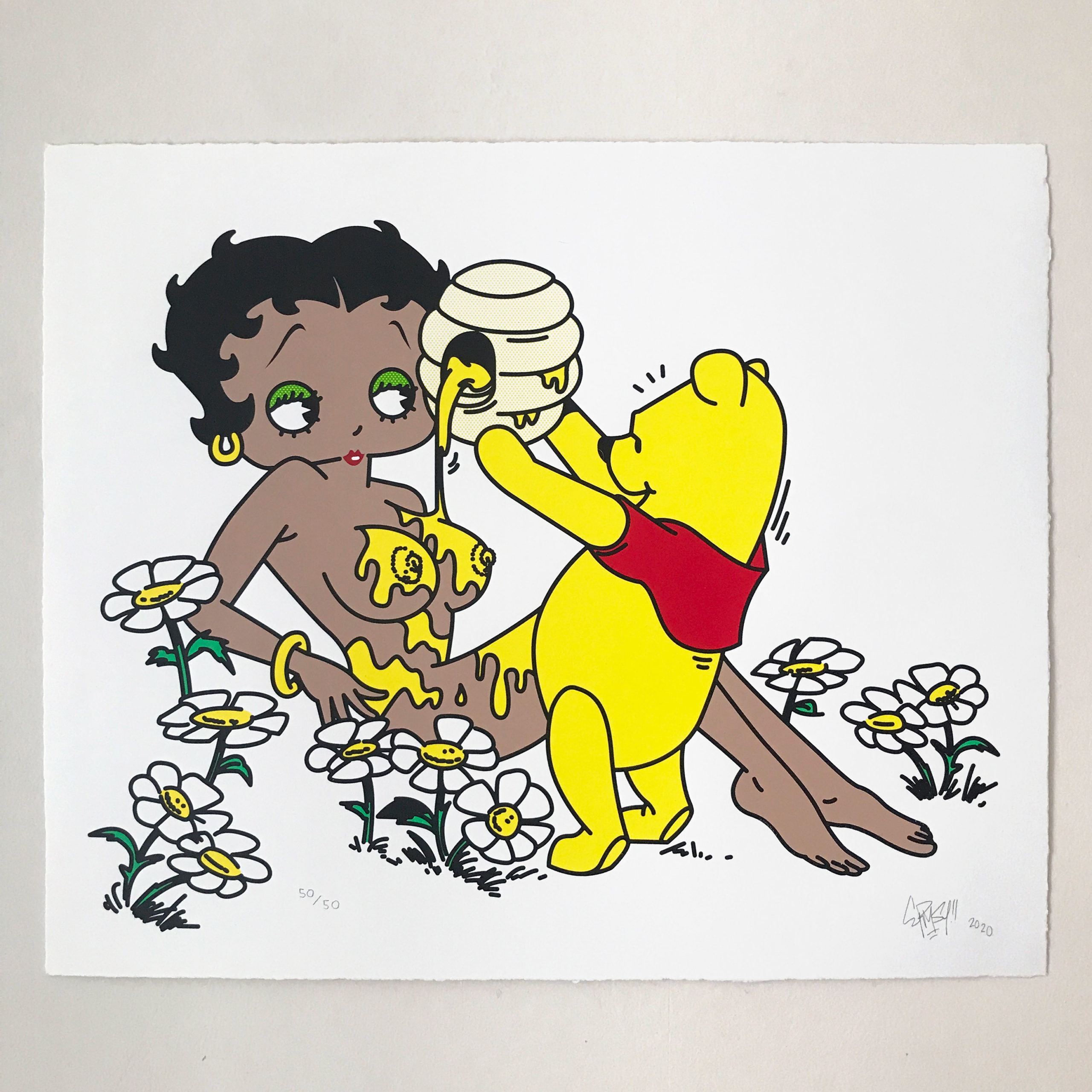 "Honey" Screen Print / Version 2 AP