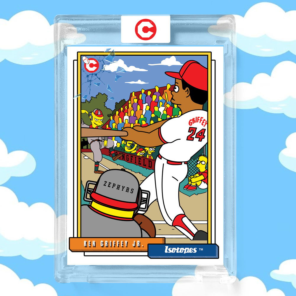 Collects® 'At The Bat' ISOTOPES variant Trading Card /20