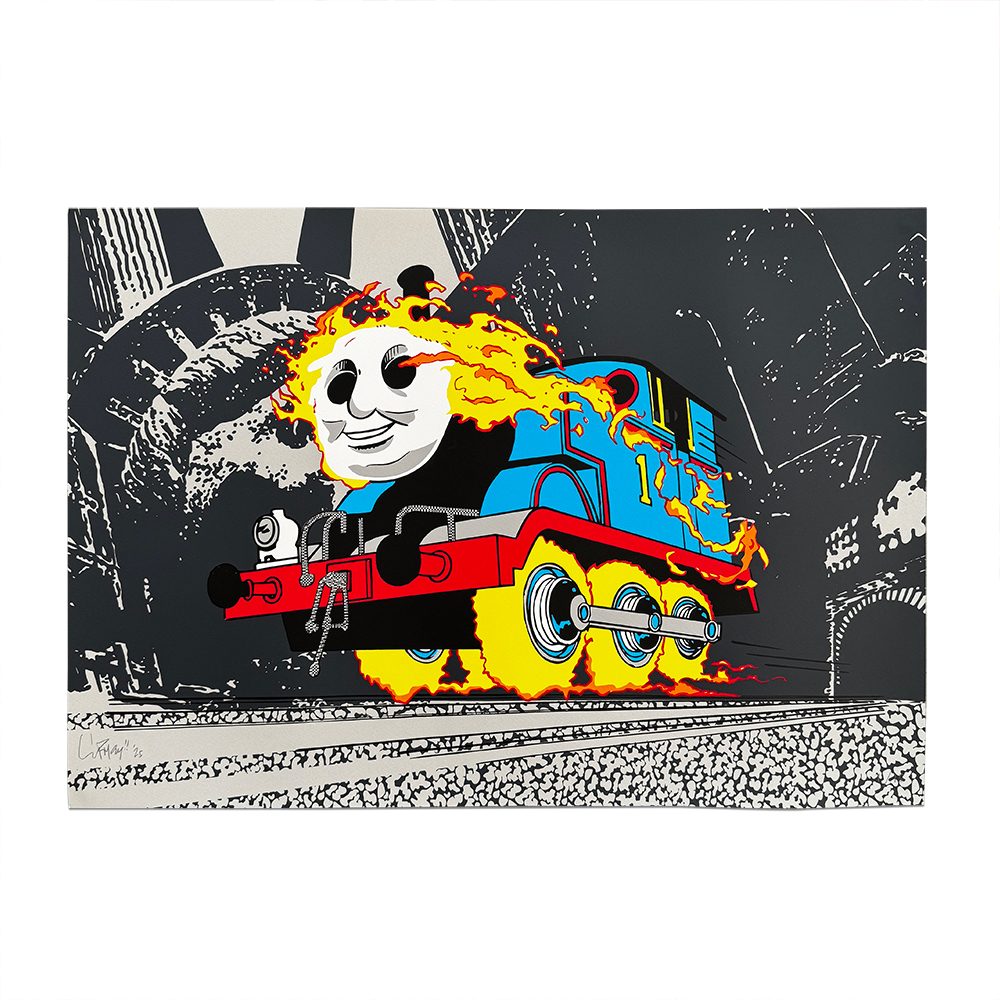 "Ghost Engine" NY Edition, Screenprint