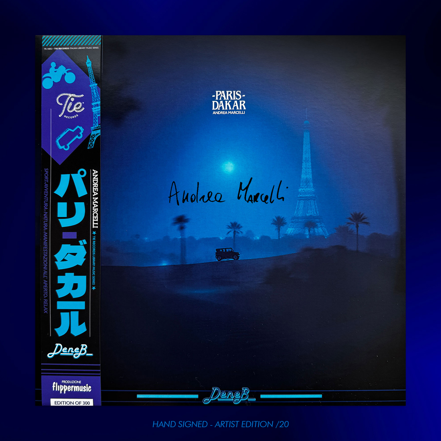 Andrea Marcelli – Paris Dakar LP / ARTIST EDITION