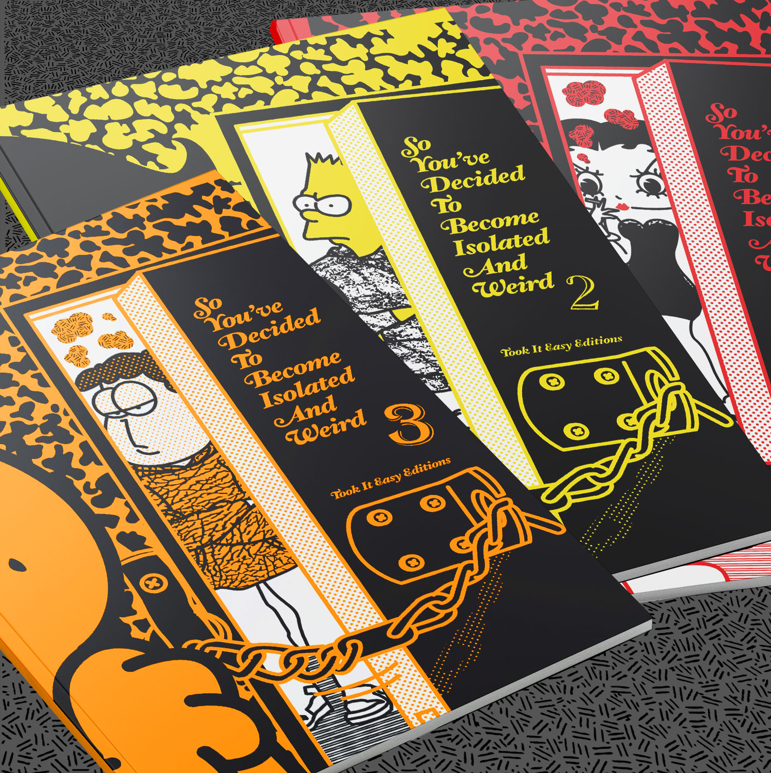 'So You've Decided To Become Isolated And Weird' 1,2 &3 Zine Bundle LAST COPIES!