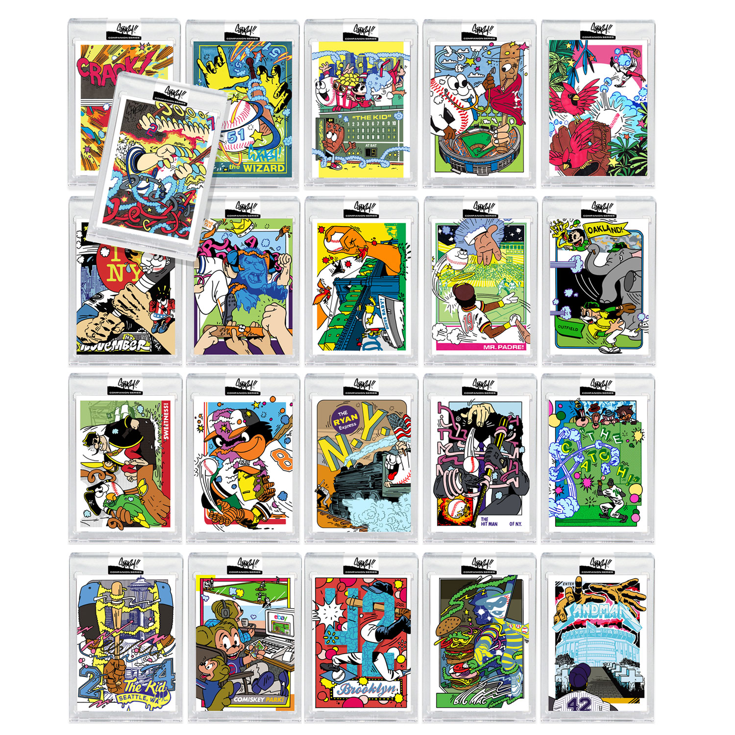 Topps Project 2020 Companion 21 Card Set