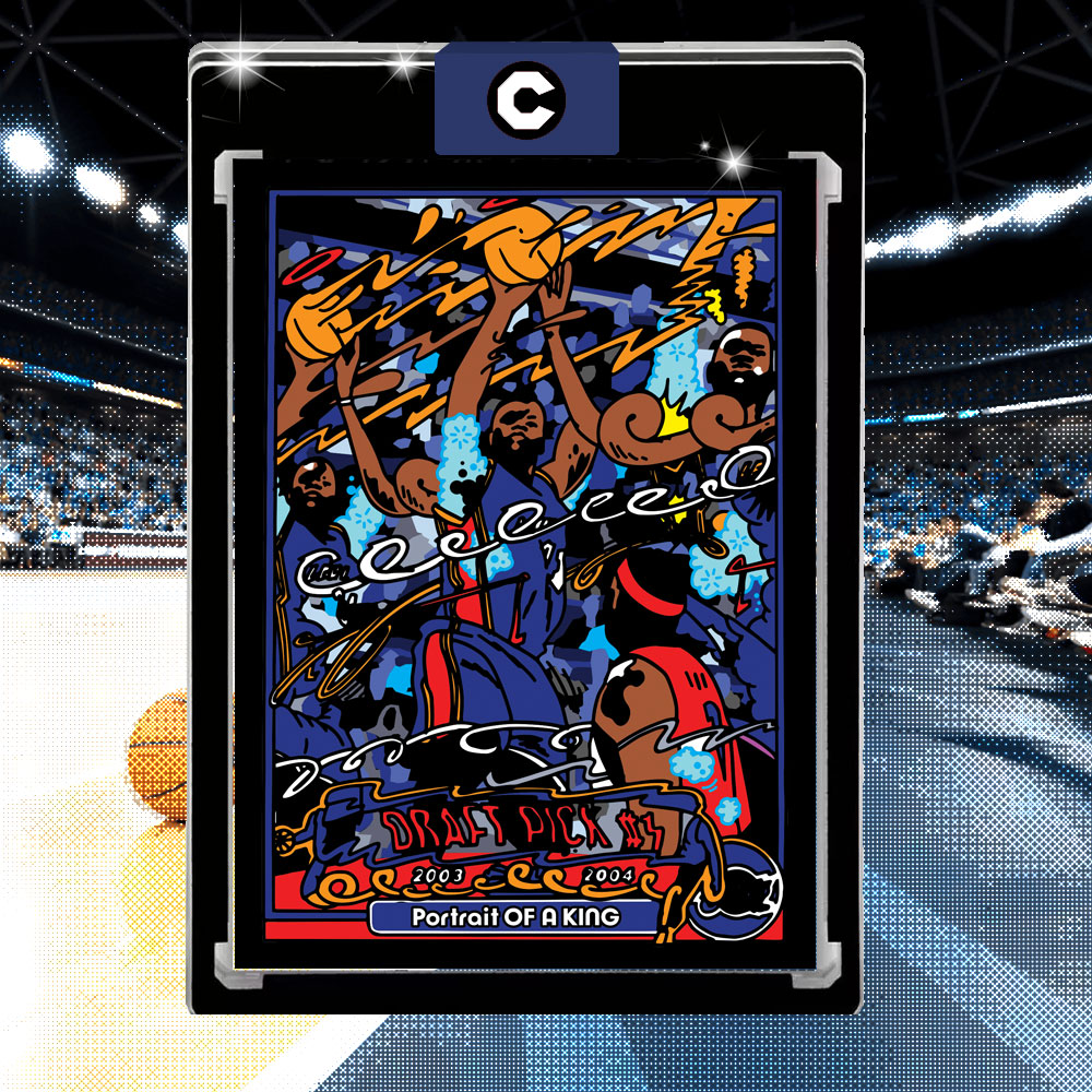 Collects® Portrait Of A King "Dark" Art Card /20