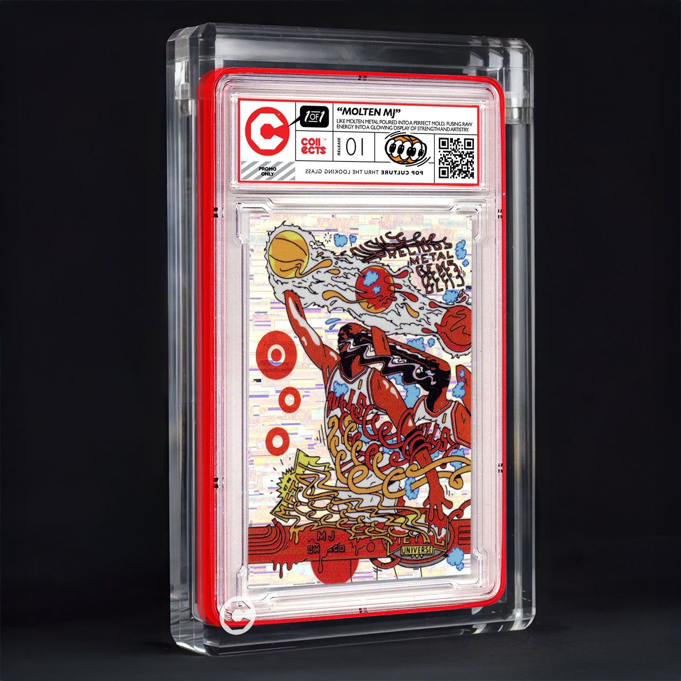 Collects® ‘Molten MJ’ 1/1 Art Cards