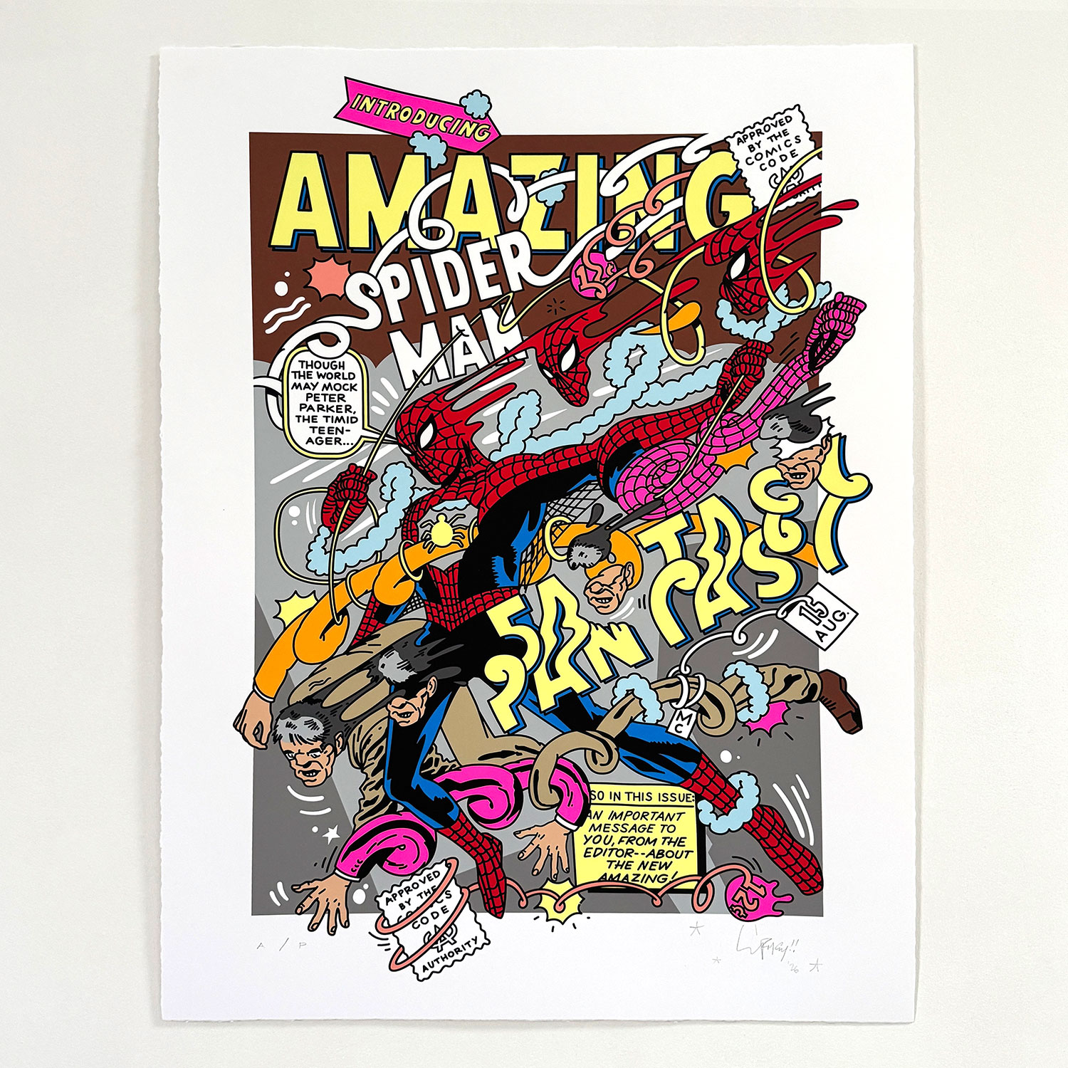 'Amazing Fantasy' Screen Print AP