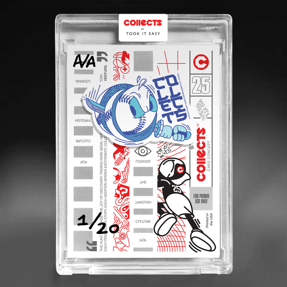 Collects® "Glitch RC 2" RED  Art Card /20 - Image 2